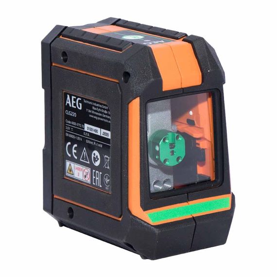 Нівелір лазерний AEG CLG220-K (20 м, 2 промені, зелений, 2xAA) | Зображення 4