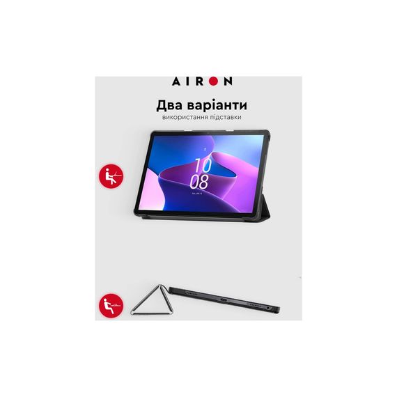 Чохол до планшета AirOn Premium Lenovo tab M10 3rd 10.1 TB (325FU/328FU) + film Black (4822352781145) | Зображення 6