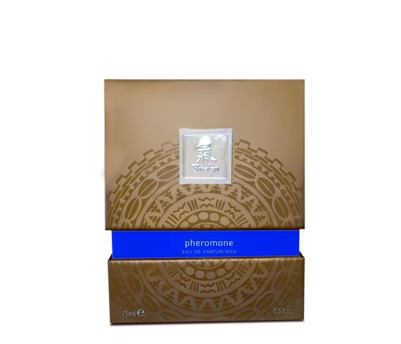 Духи з феромонами чоловічі SHIATSU Pheromone Fragrance men darkblue, 15 мл Sex Aura | Зображення 4