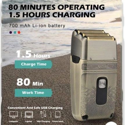 Машинка для стрижки бороди VGR V-335, Бритва для бороди, Бритва триммер NP-103 для бороди.