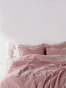 Постельное белье Limasso Stonewashed Ranforce 200 х 220 см Pale Mavue