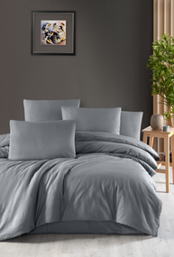 Комплект постільної білизни Soho Anthracite 150х200 см