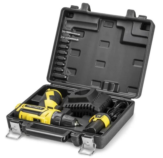 Дриль-шурупокрут акумуляторний Trotec PSCS 11-12V з АКБ та ЗП + кейс (4410000102) | Зображення 7