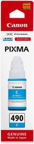 Чернила Canon GI-490 PIXMA G1400/G2400/G3400 Cyan 70ml (0664C001)
