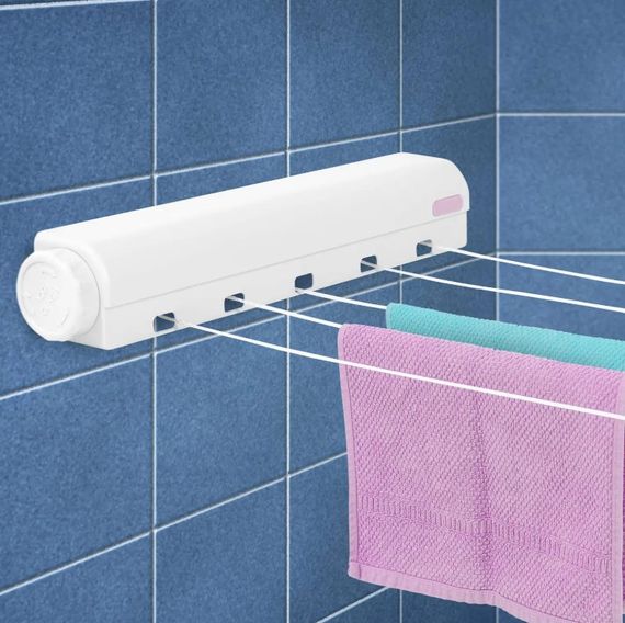 Сушарка для білизни настінна Casa Si Casa Line 5 White (CS42256K08) | Зображення 2