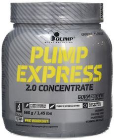 Передтренувальний комплекс Olimp Pump Express 2.0 concentrate (апельсин) 660 g