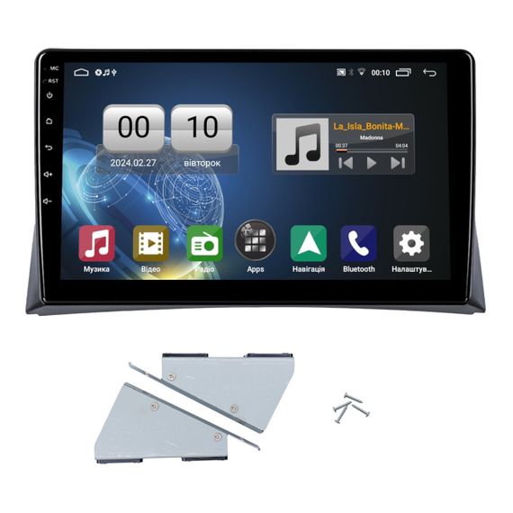 Штатна магнітола серії QIV Q1 під Volkswagen Multivan T5 2003-2015 9 дюймів