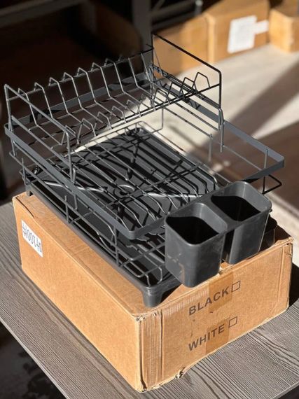 Сушарка для посуду органайзер kitchenware AND-1 | Зображення 3