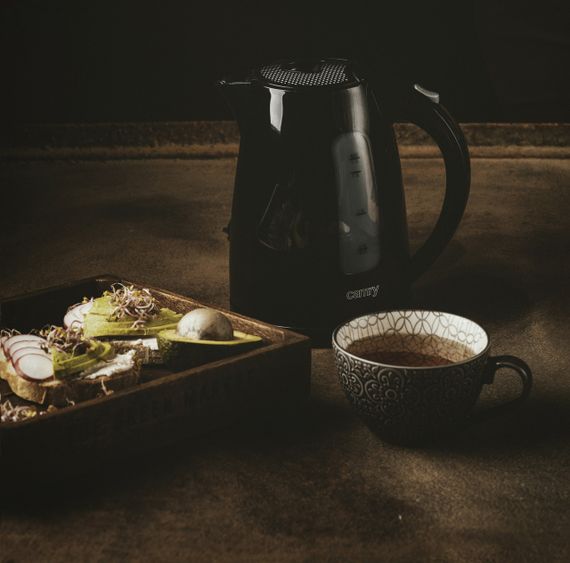 Електрочайник Camry CR 1255 чорний 1,7 л, 2200 Вт | Зображення 5