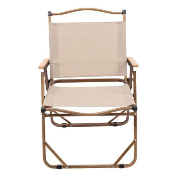 Крісло розкладне туристичне 52×53×77 см крісло Бежеве HP-SY-1B