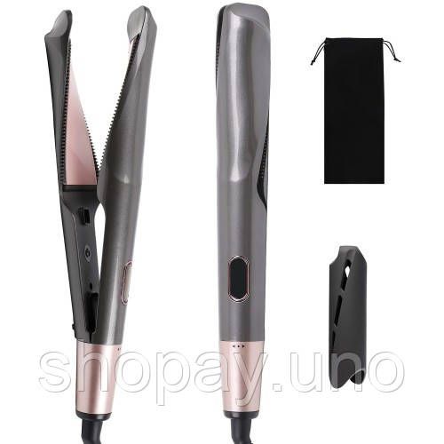 Плойка спиральная для легкого создания локонов HAIR CURLER 106 ∙ Спиральный утюжок – выпрямитель для волос 2 в 1 | Зображення 1