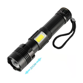 Фонарь яркий A95 P50 + COB, светильник, zoom, АКБ 18650, ЗУ Type-C