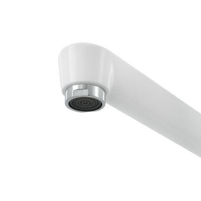 Змішувач для кухні пластиковий білий RIZO без підводки RP46W | Зображення 2