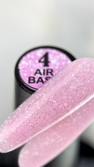 База з шимером Crooz Air Base №04 (делікатний насичено-рожевий) 8мл | Зображення 1