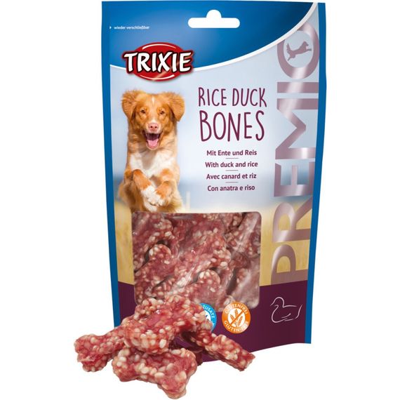 Ласощі для собак з качкою Trixie Premio Rice Duck Bones, 80 гр | Зображення 2