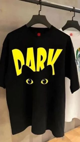 Футболка жіноча з принтом повсякденна L Чорний