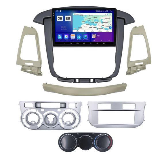 Штатна магнітола серії Mekede M200S 2K під Toyota Innova, Crysta 2008-2010 (F1) 9 дюймів