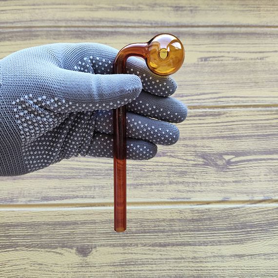 Стеклянная трубка Turn Color Oil Yellow | Зображення 2