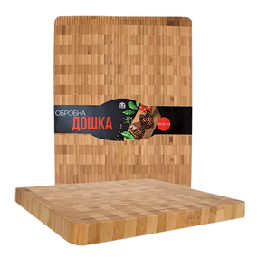 Дошка кухонна 40*30*3,3 см бамбук 8828 S&T