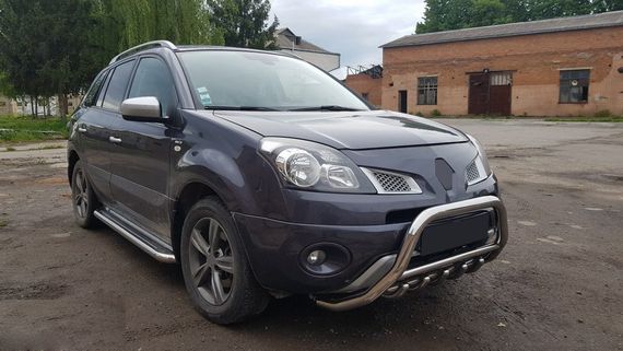 Кенгурятник WT003 (нерж.) для Renault Koleos 2008-2016 рр | Зображення 6