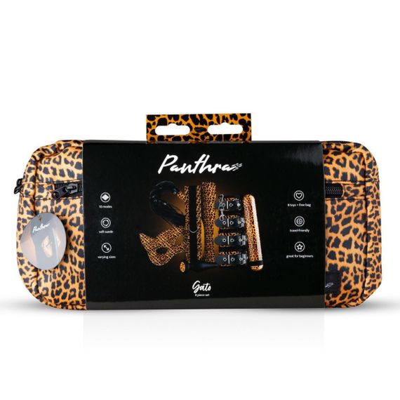Набір BDSM-аксесуарів Panthra Gato 8-piece set Sex Aura | Зображення 9