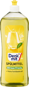 Засіб для миття посуду 1л Denk Mit Zitronen Fresh (цитрусова свіжість)