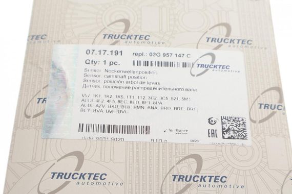 Датчик положення розподільного валу VW Passat Golf V 2.0 TDI 03-10 07.17.191 | Зображення 4