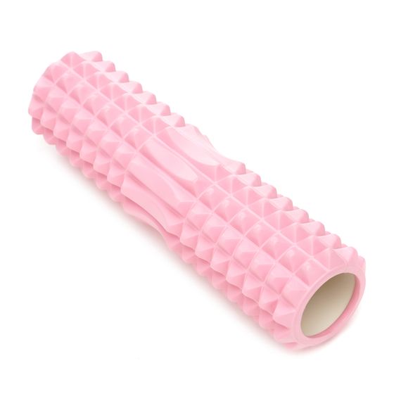 Масажний ролик Cornix EVA 45 x 14 см (валик, ролер) XR-0336 Light Pink | Зображення 2