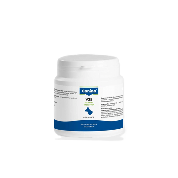 Вітамінний комплекс Canina V25 Vitamintabletten для собак 100 г 30 табл. | Зображення 3