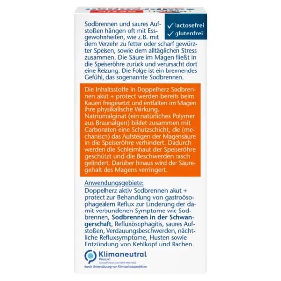 Doppelherz Таблетки Доппельгерц від гострої печії + захист шлунка | Зображення 2