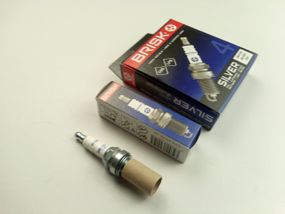 Свічка запалювання BRISK Silver DR17YS (Lacetti 1.8) (для газ.облад.) к-т, Чехія (DR17YS.4K)