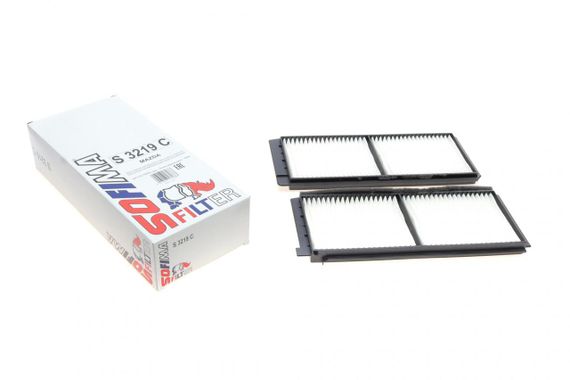 Фільтр салону Mazda 2 07-15 к-кт 2шт  S 3219 C