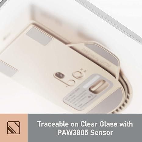 Бездротова мишка LOFREE Touch PBT біла з OLED-екраном 4000 DPI Bluetooth USB-C для ПК та ноутбуків | Зображення 2