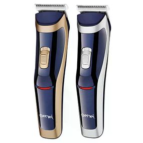 Машинка для стрижки GEMEI GM-6005 • Аккумуляторная машинка для волос GEMEI GM-6005 с 4 насадками 3–12 мм и работой до 60 минут