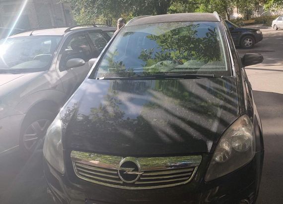 Накладки на решетку (6 шт, нерж) для Opel Zafira B 2005-2011 гг