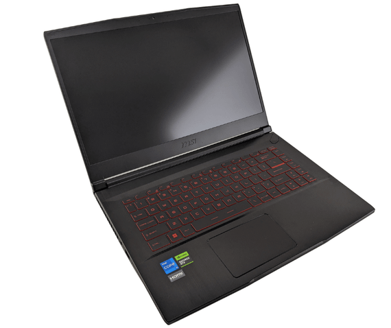 Игровой ноутбук MSI Gaming MS-16R5 / 15.6" (1920x1080) IPS / Intel Core i5-10300H (4 (8) ядра по 2.5 - 4.5 GHz) / 16 GB DDR4 / 240 GB SSD / nVidia GeForce GTX 1650, 4 GB GDDR6, 128-bit / WebCam б/у | Зображення 1