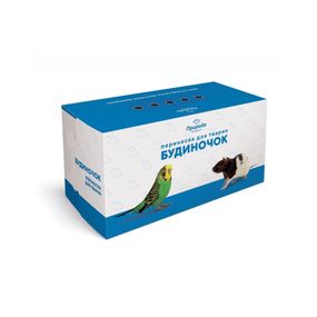 Будиночок-переноска Природа для тваринок 17x8x9 см