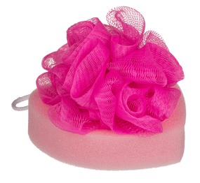 Губка для ванни Bath Sponge Heart, 12 см sexstyle