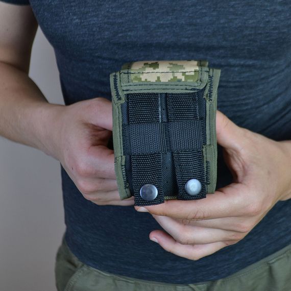 Качественный Подсумок под гранату из кордуры пиксель MOLLE для FT-170 гранаты тактический | Зображення 3