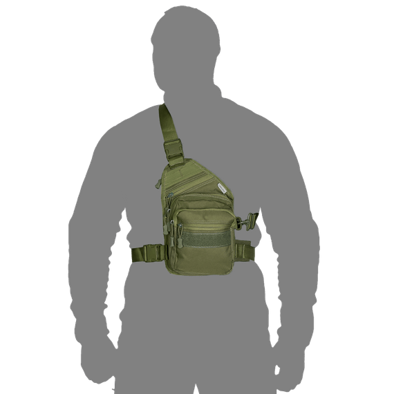 Сумка Gunner Sling Olive (6664), | Зображення 1