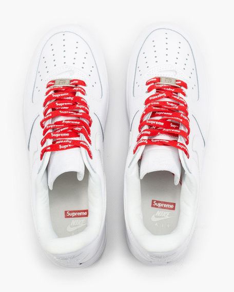 Кросівки Air Force 1 '07 Supreme "White" весна / літо / осінь 0385 40 25.5 | Зображення 7