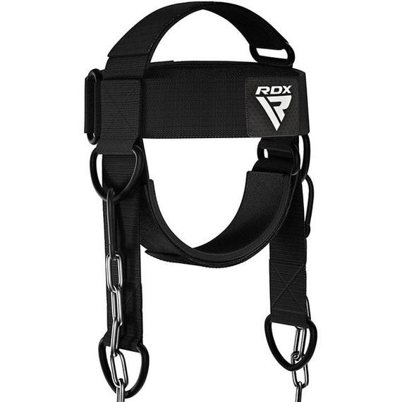 Тяга для шиї RDX H2 Neck Harness Black Plus | Зображення 1