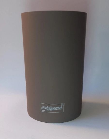 Подставка для ножей Maestro MR-1438-BROWN универсальная настольная с щеточным наполнителем коричневая | Зображення 3
