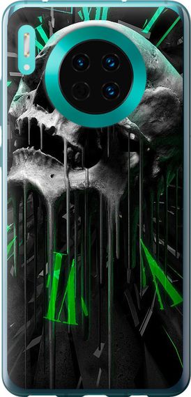 Чехол на Huawei Mate 30 Череп-часы "4100u-1773-17620"