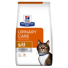 Корм Hill's Prescription Diet Feline S/D сухой для лечения мочекаменной болезни у котов 1.5 кг