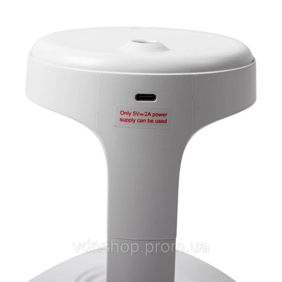 Зволожувач повітря для дому 12×22 см повітрязволожувач для дому портативний 600 мл з таймером Білий LZ599 | Зображення 5