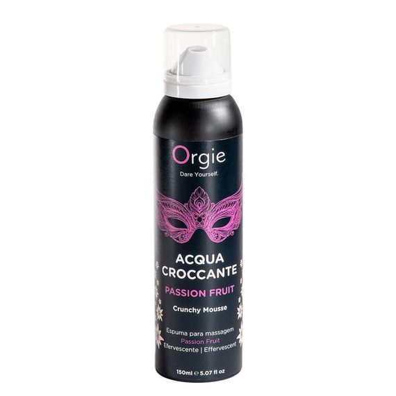 Масажна пінка Orgie – Acqua Croccante Passion Fruit (150 мл), ефект бульбашок, що лопаються Sex Aura