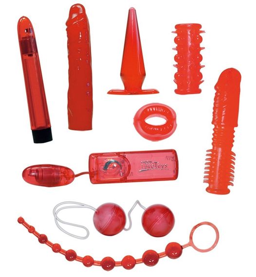 Набір секс іграшок Red Roses Set sexstyle