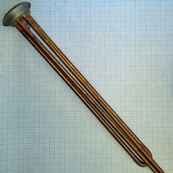 Тэн для бойлера Thermex (Термекс)  1500w на фланце-63 с местом под анод м-6(Thermowatt)Италия | Зображення 2