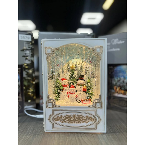 Новорічний нічник книга музичний XMAS WDL-24023B 19,1 см (47698-10092_818) | Зображення 4